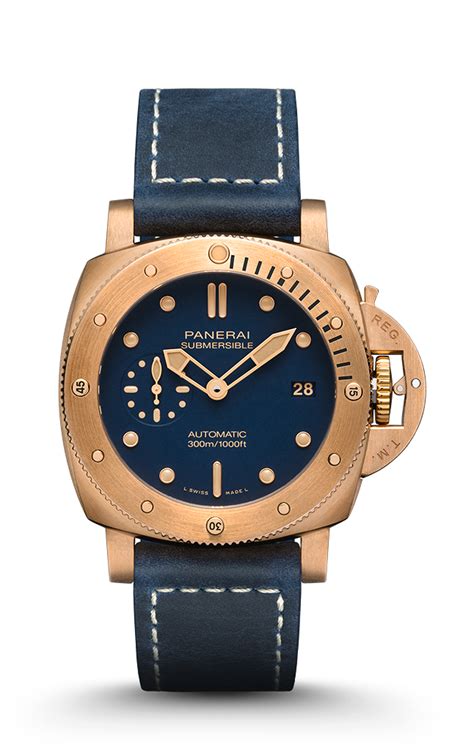 panerai underwater bronzo blu abisso